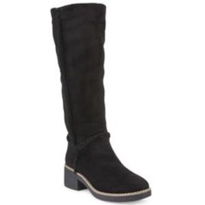 Sociology Women’s Tall Shearling Trimmed Boots :10
